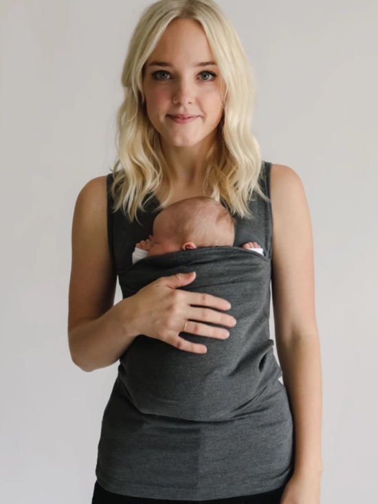 Lalabu Tops - Lalabu Tank Top Medium Gray Soothe Shirt